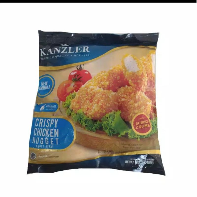 

kanzler chicken nugget crispy 450gram