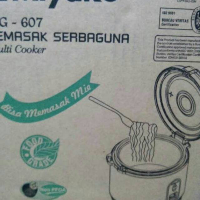 Rice cooker miyako 0,6 l