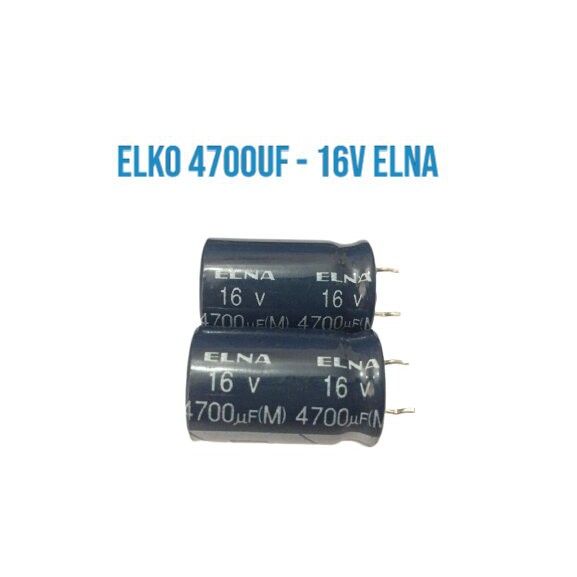 ELKO KAPASITOR 4700UF - 16V ELNA