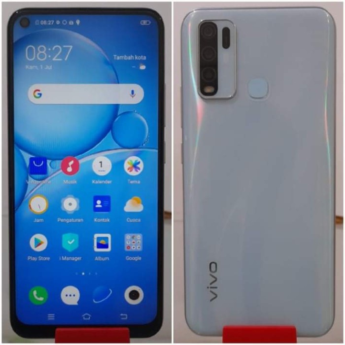VIVO Y30 RAM 6/128 FULLSET MULUS SIAP PAKAI