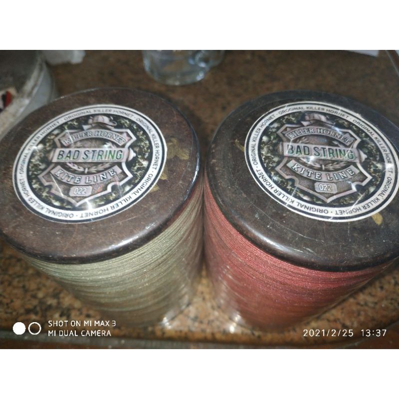 gelasan killer hornet bad string klos kayu 6000 yards