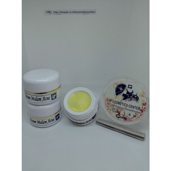 CREAM MALAM ACNE IPUNG IPSKINCARE ORIGINAL / CM.ACNE / KRIM MALAM JERAWAT SUPER AMPUH