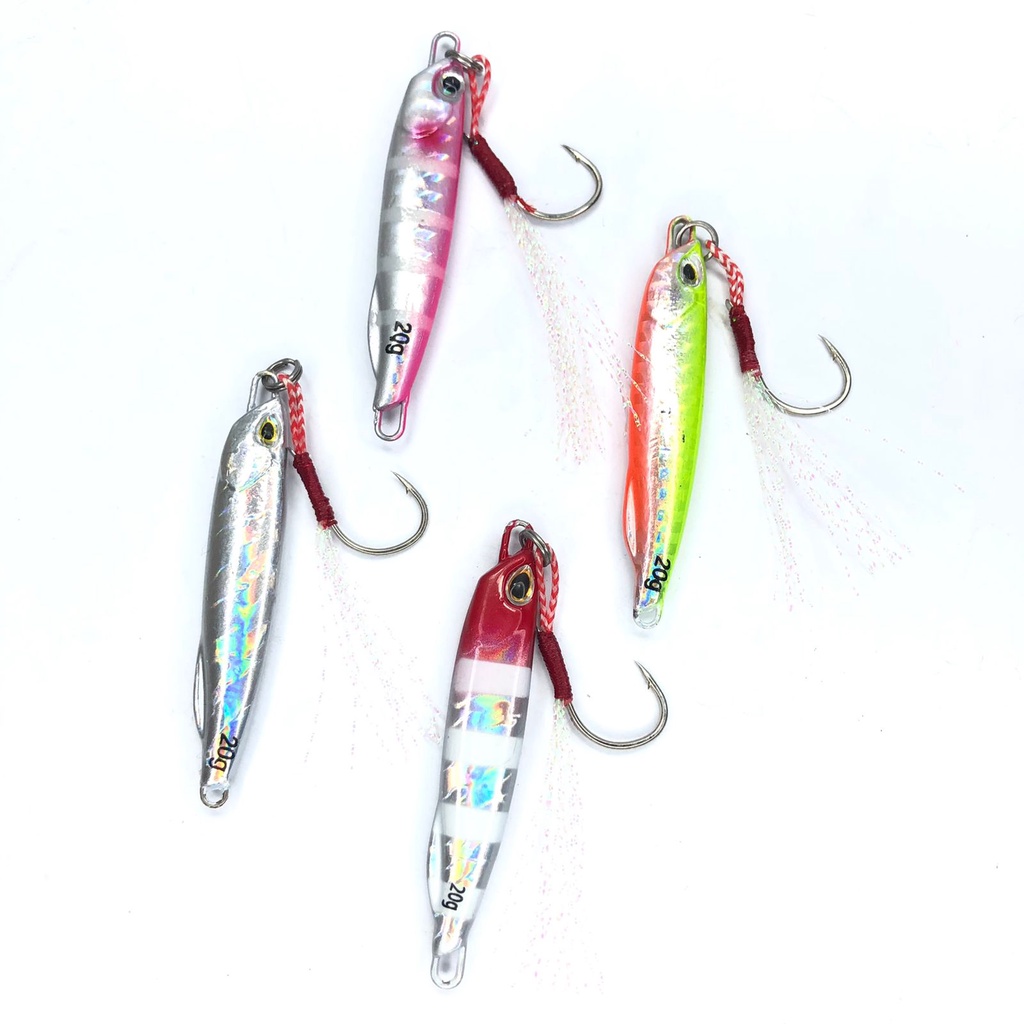 Micro jig 20 gram Umpan Casting Jigging UL