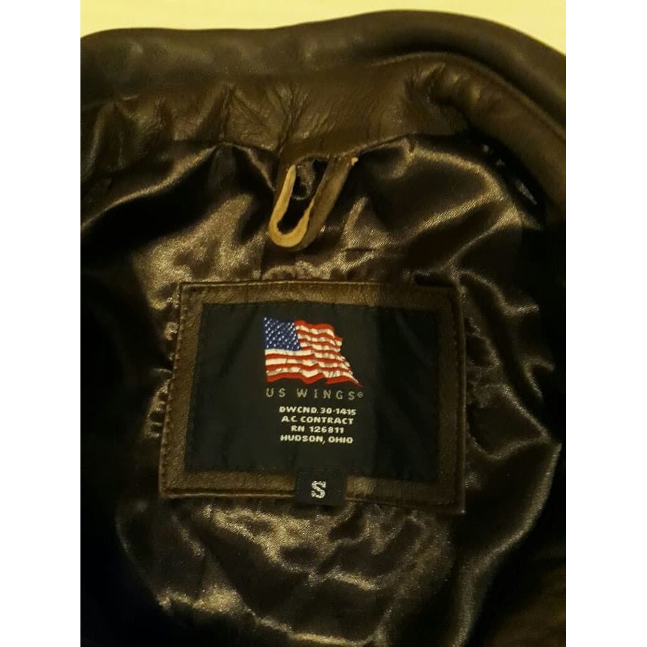 Jacket Kulit Penerbang A-2 Klasik
