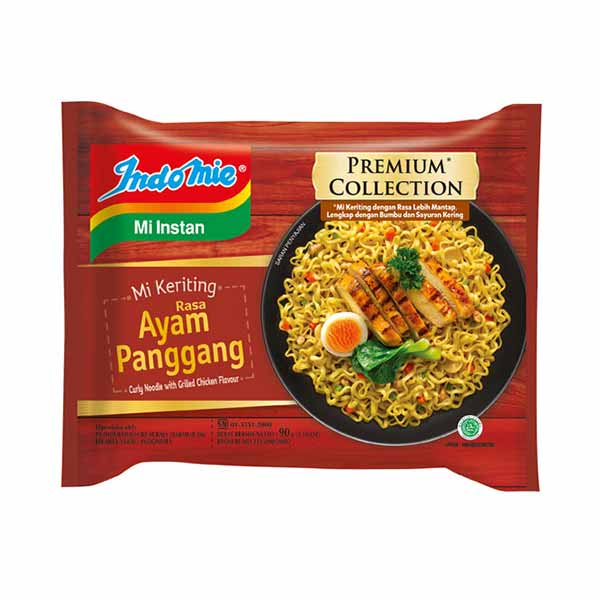 

INDOMIE MIE KERITING AYAM PANGGANG NEW 90 GR