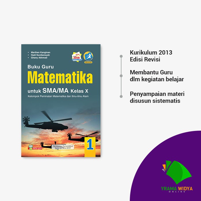 Yrama Widya - Buku Guru Matematika Kelas X Peminatan untuk SMA/MA