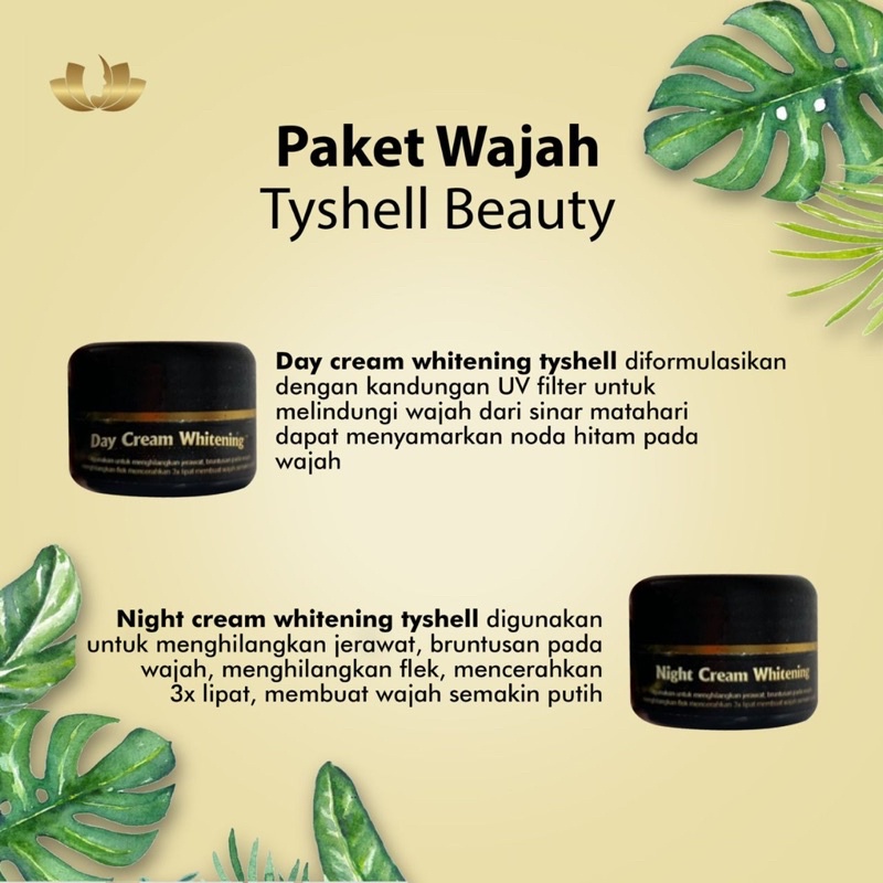 ECER NIGHT CREAM TYSHELL AMPUH MEMUTIHKAN