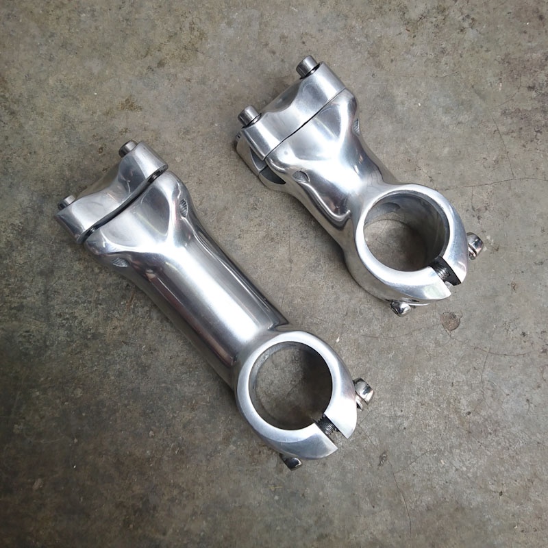 Stem Sepeda Standar Klasik Vintage Chrome 25.4 60 mm 90 mm Alloy