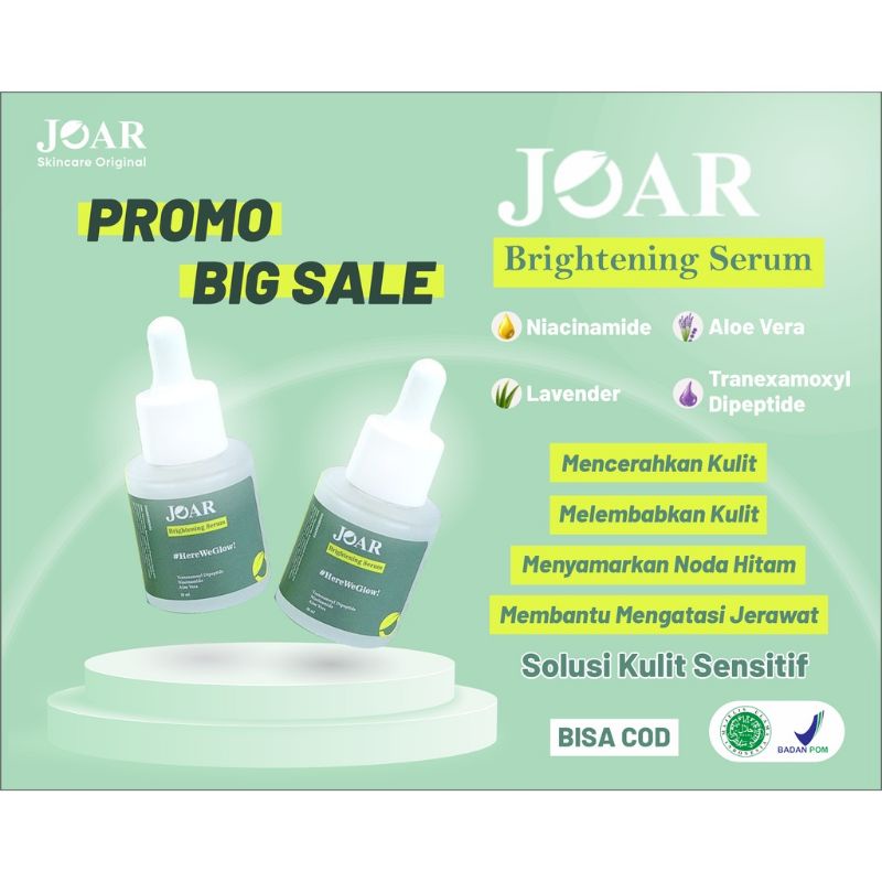 Joar skincare banda aceh bisa cod dapat gift