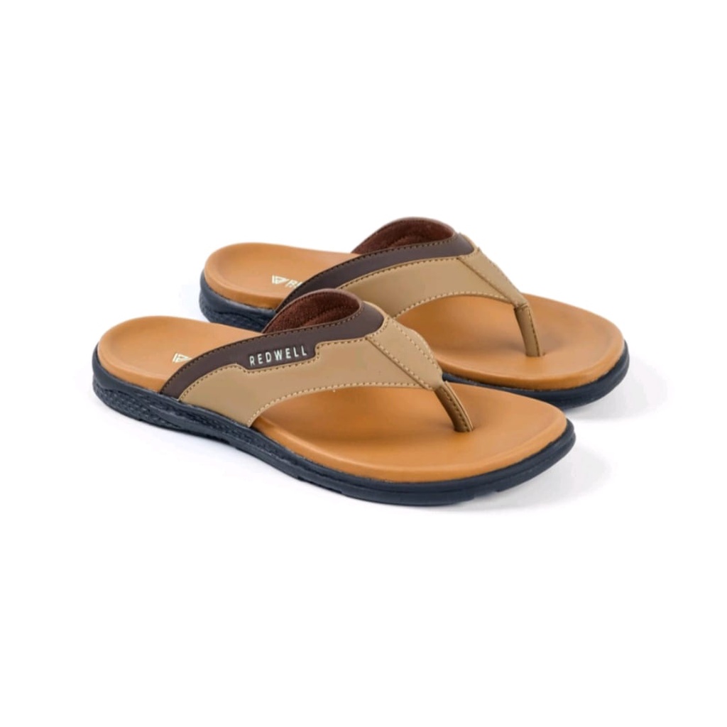 ST99 - Sandal jepit Kulit Terbaru - Sandal Pria Korean Style - Sandal Pria Casual - Pluto Series