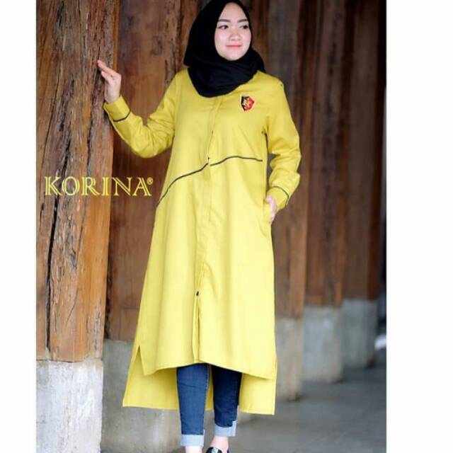 Busana Wanita Ayudia Tunic by Korina