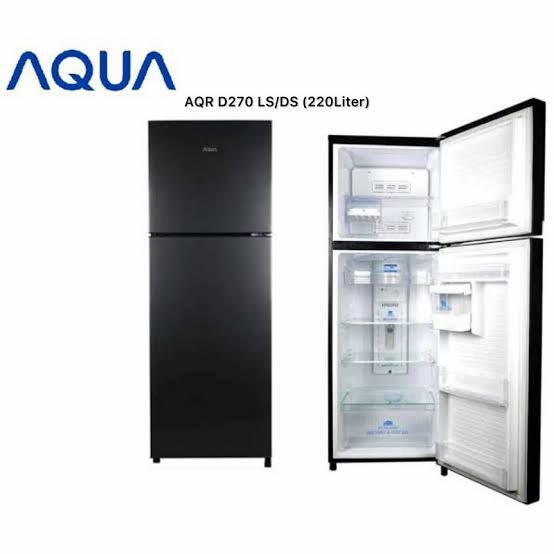 KULKAS AQUA SANYO AQRD270 WDS / DS LEMARI ES 2PINTU AQRD 270WDS /DS