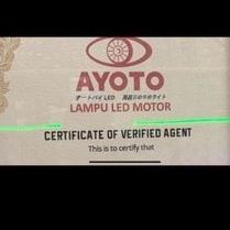 Lampu LED AYOTO ORIGINAL H6 MOTOR BEBEK MATIC BEAT MIO VARIO SATRIA JUPITER SUPRA DLL