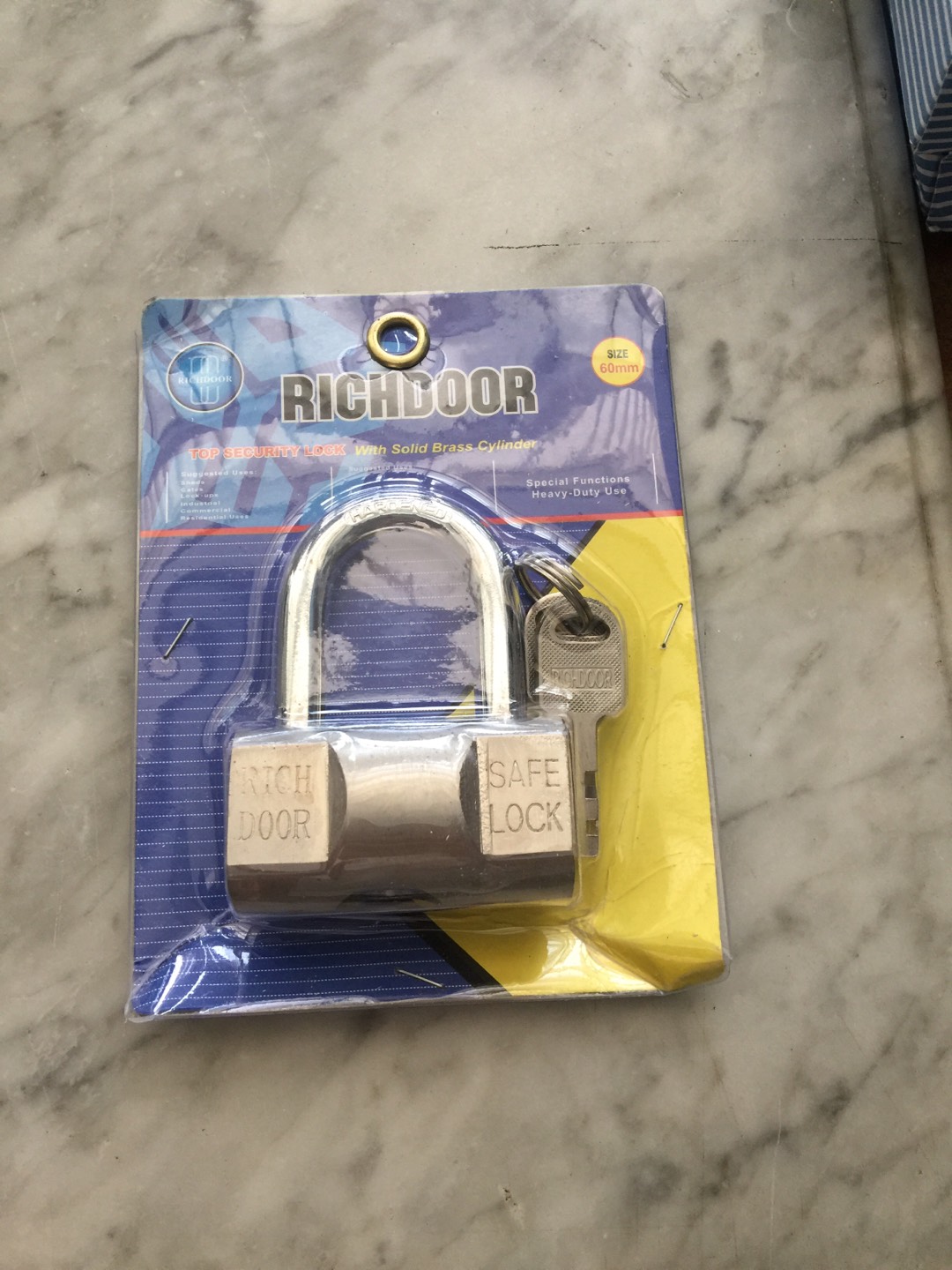 Gembok Richdoor 40 50 60 / Gembok Model Bantal / Gembok 40mm Gembok 50mm Gembok 60mm