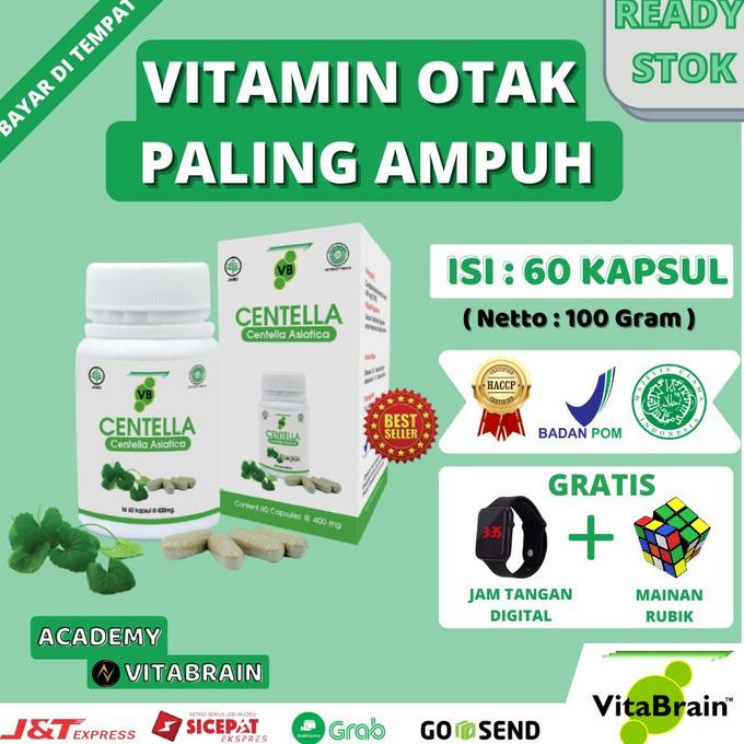 VITAMIN SUPLEMEN OTAK VITABRAIN MENINGKATKAN DAYA INGAT ANAK DEWASA