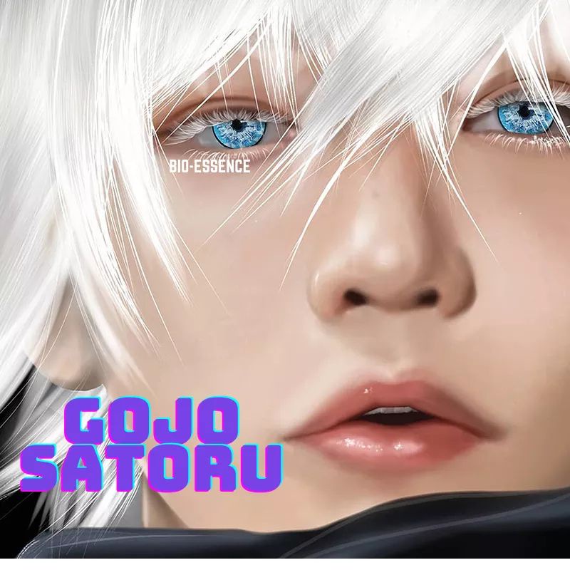 Softlens Biru &amp; Kuning Cosplay / Softlens cosplay karakter / Lensa kontak cosplay / Softlens Gojo Satoru