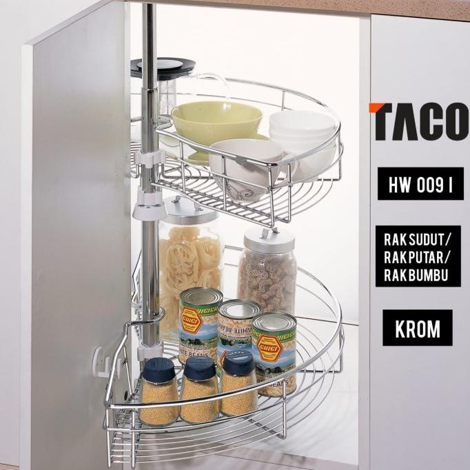 AE54Z81 RAK SUDUT TACO HW009I RAK BUMBU TACO HW 009 I RAK PIRING 2 SDG5145GBF