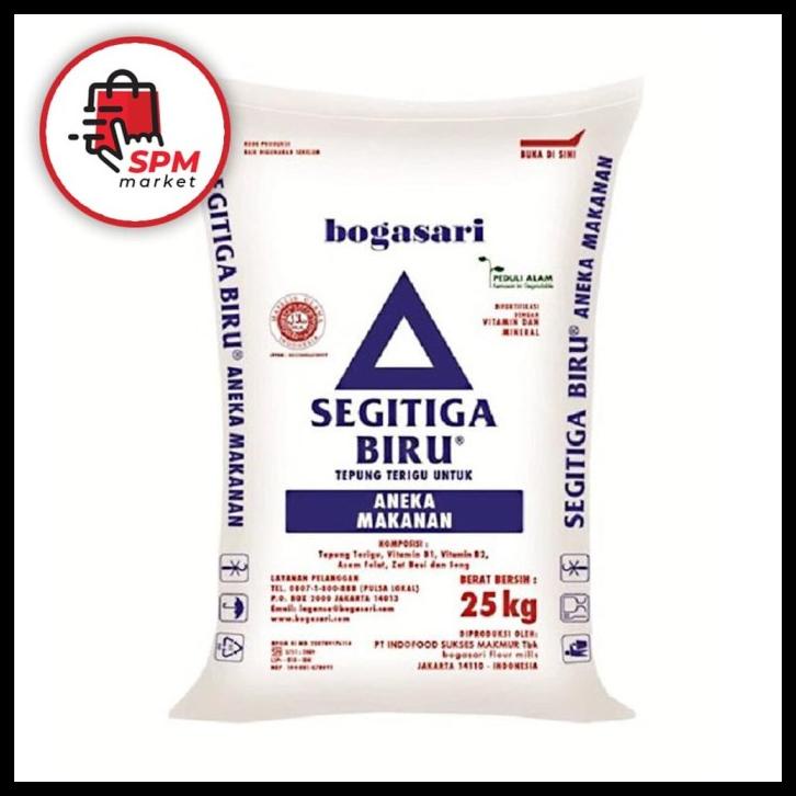 

TERBARUU!! Tepung Terigu Segitiga Biru Karung 25 kg Grosir SALE