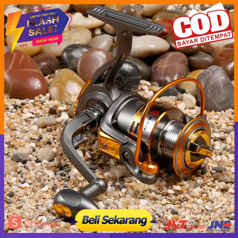 Debao Gulungan Pancing DB3000A Metal Fishing Reel 10 Ball Bearing