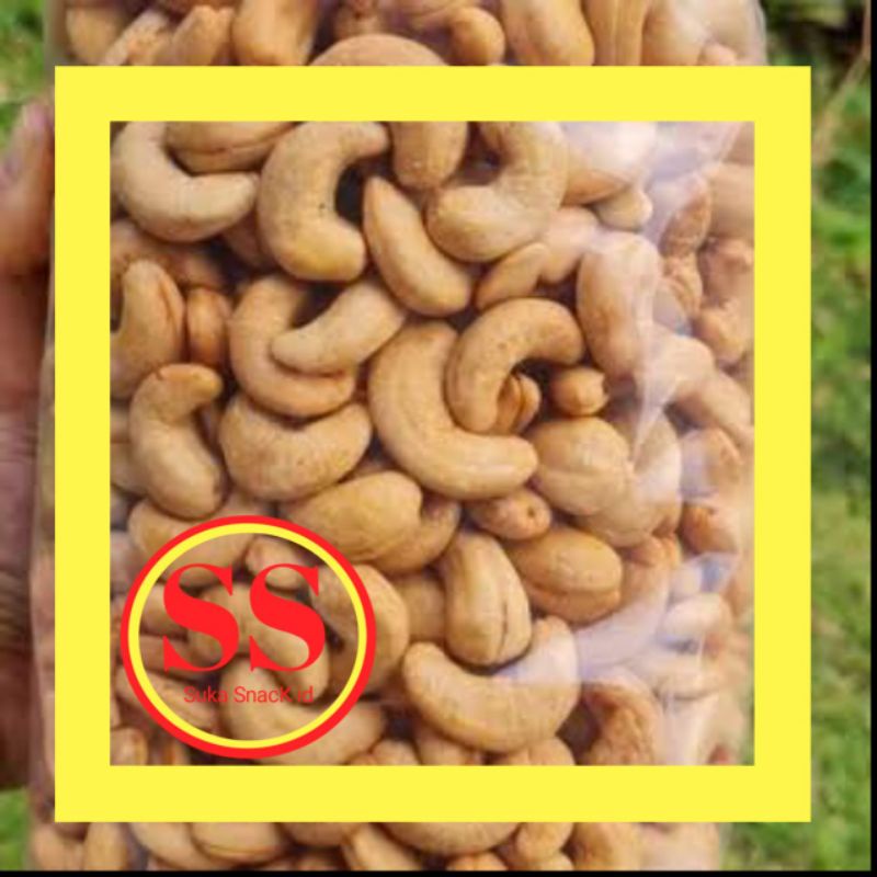 

500 GR KACANG MEDE ORIGINAL 2 VARIAN RASA ( ASIN - TAWAR ) MEDE PANGGANG ROASTED PLAIN / MENTE MATANG PREMIUM