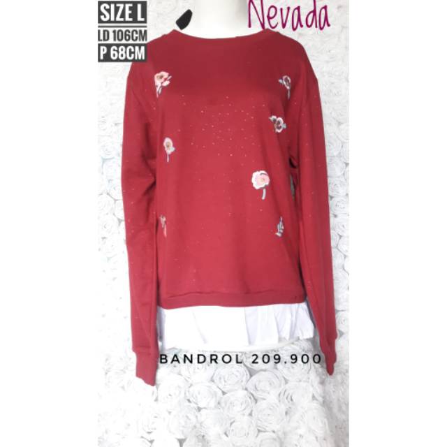 Nevada kaos lengan panjang