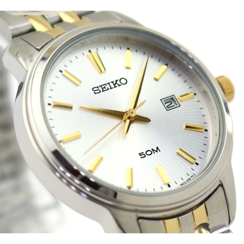 Seiko Ladies SUR661P1 Quartz Two Tones - Jam Tangan Wanita SUR661