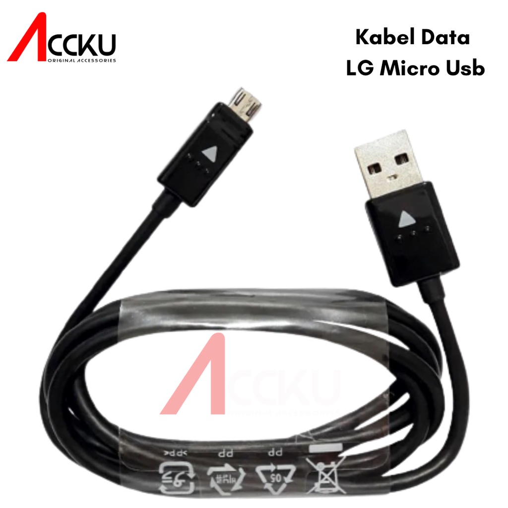 KABEL CHARGER / KABEL DATA  MICRO USB KABEL DATA LG ORIGINAL MICRO