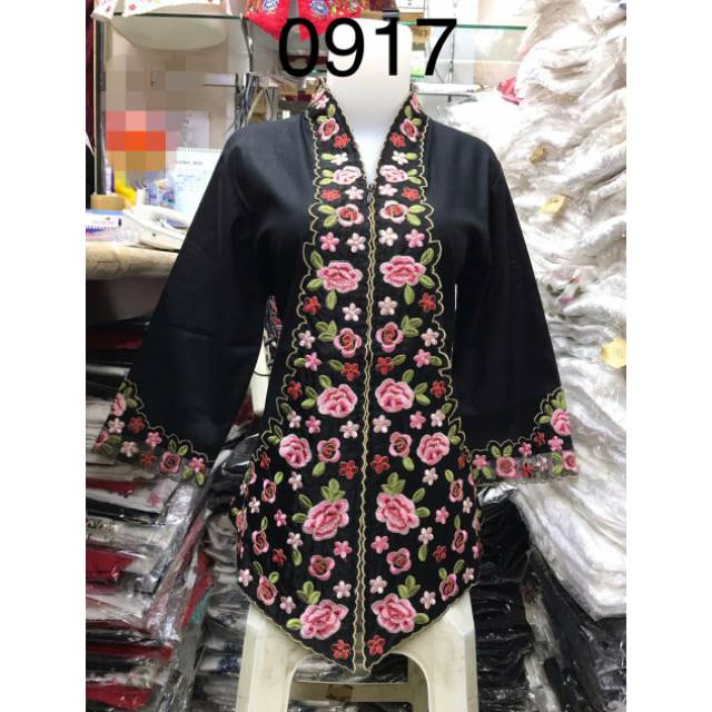 0917 kebaya alexuez bordir organdi  timbul /kebaya encim premium