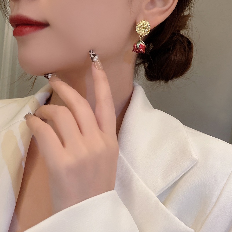 Anting AT214 Perak / Silver S925 Anting Unik Lucu Keren Fashion Wanita /Deluna/BS