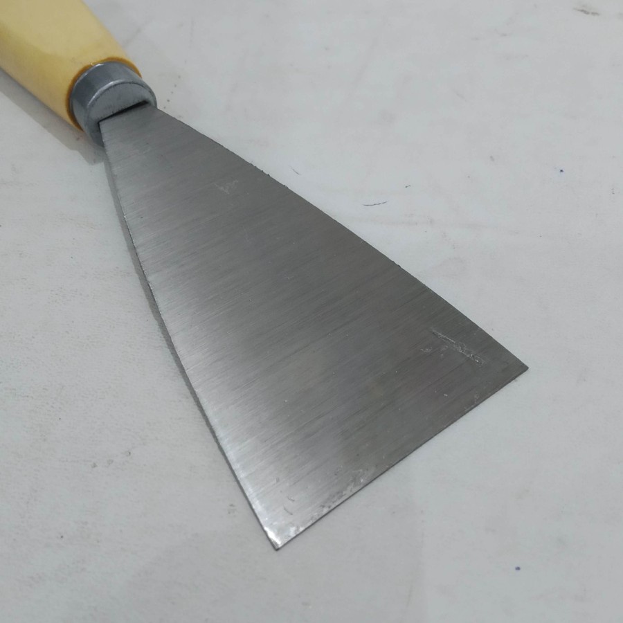 Scraper scrapper kape spatula gagang kayu 2inch / 5cm