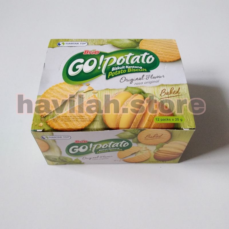 

Go! Potato Snack Kentang 1Box isi 12pcs