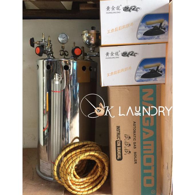 Steam Boiler Setrika Uap Nagamoto 35 Liter GB 38 Khusus Jakarta