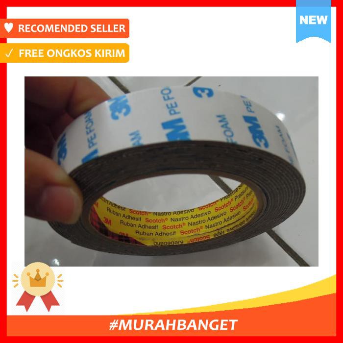 

Selotip & Double Tape - Double Tape Pe Foam Grey 1 X 4M - Pengikat & Perekat