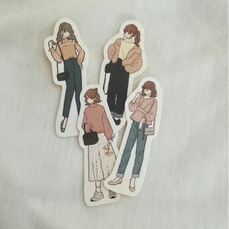 

Ootd fashion aesthetic girl sticker