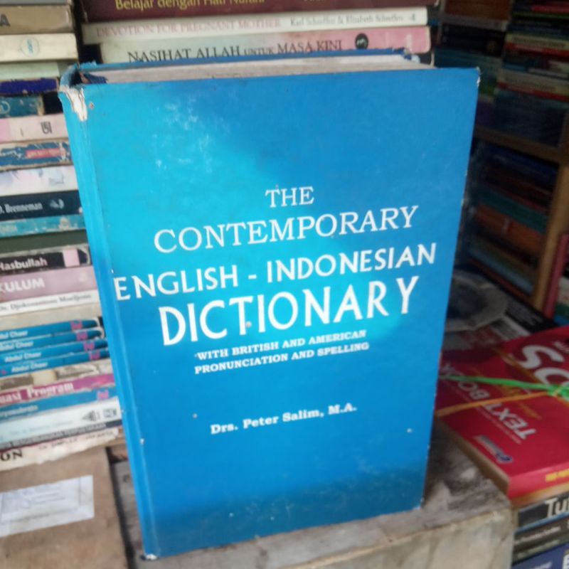 The CONTEMPORARY ENLISH_INDONESIA DICTIONARY volume Two M-Z. Peter Salim