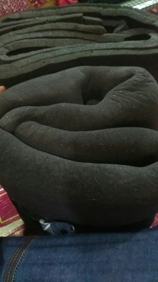 Busa Lembaran 100x60x1 Cm Pu Foam Sponge Spon Density 27 Hitam Kasur Karpet Surpet Jok Sofa Sajadah