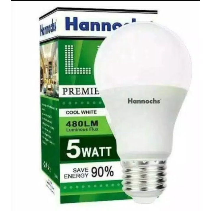 lampu led hannochs premier 3watt/bolam led 3watt