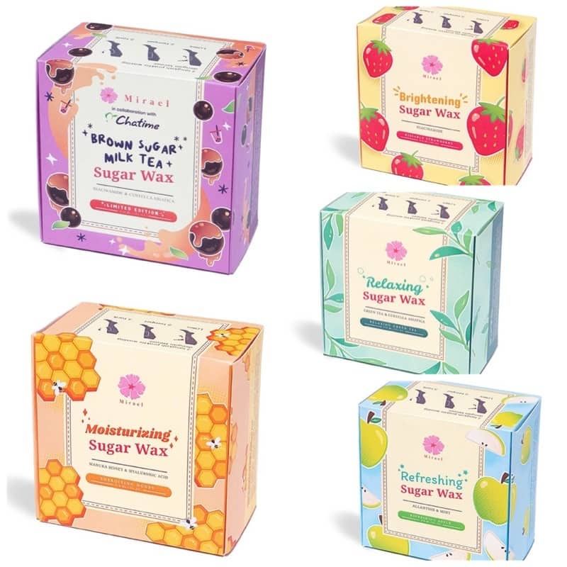 ☀️ YAMSHOP88 ☀️ Beli 1 dapat 2 Mirael Sugar Waxing Kit Sugar Wax Pencabut Bulu Ketiak 210ml BPOM ORI