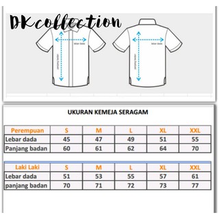Baju Kemeja seragam sales honda wanita lengan pendek S M L Baju Kemeja seragam sales honda wanita lengan pendek S M L