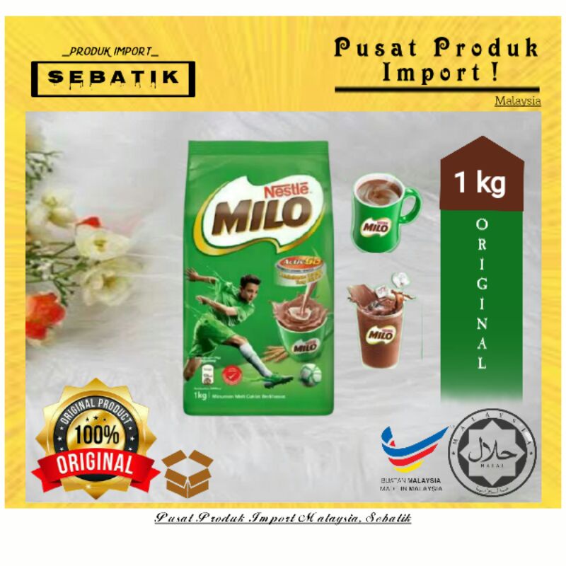 

MILO MALAYSIA 1KG Original