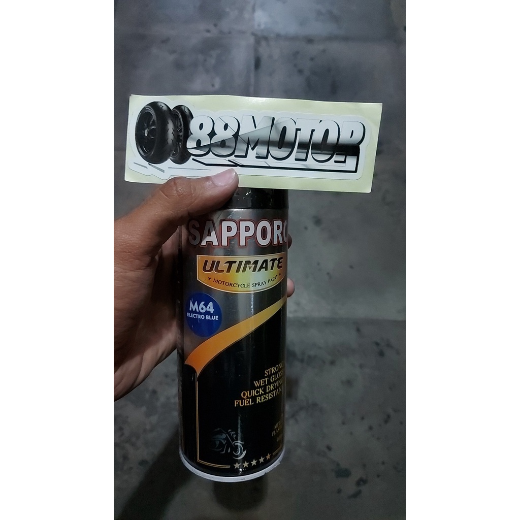 SAPPORO ULTIMATE Electro Blue M64 400 ml (Offline ada harga paket) Grosir,Reseller,Mokas special pri