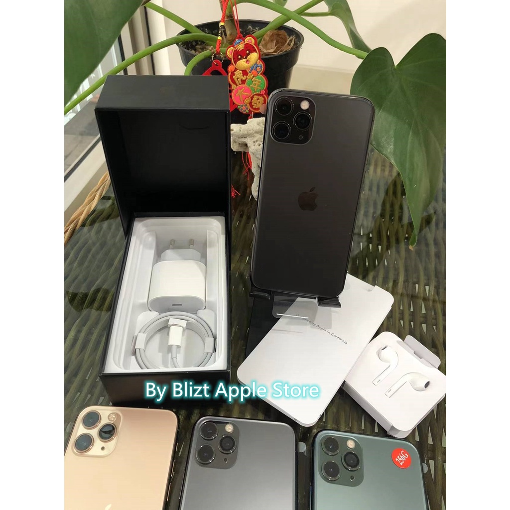 iPhone 11Pro 256GB All Sim  Silent original Second Mulus100% Like New 3utools All Green (Garansi 1 Bulan )