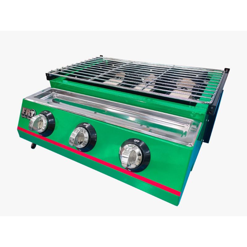 Kompor Gas Pemanggang 3 Tungku FRT - BBQ Grill