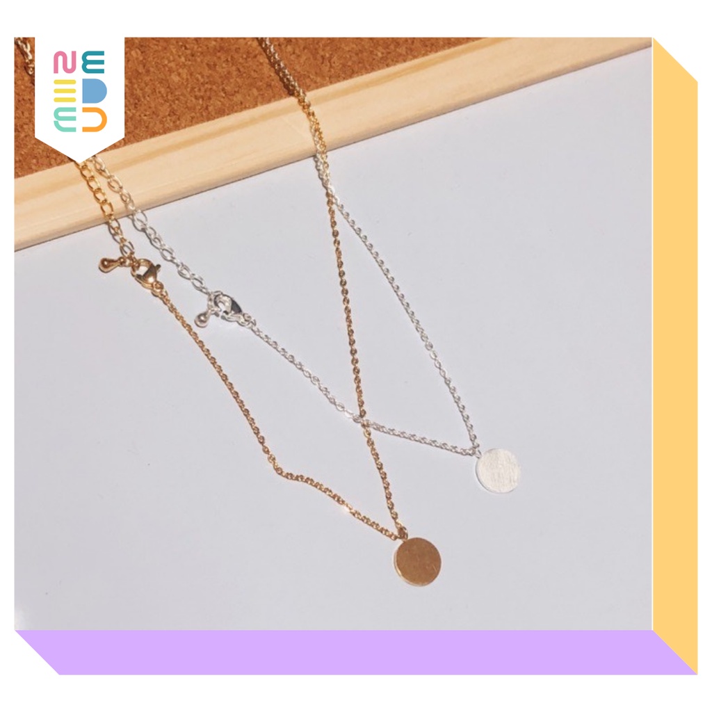 NEEDED.ID JKT | Khai Necklace /Kalung Korea Aesthetic Modern Fashion Modis Hijab