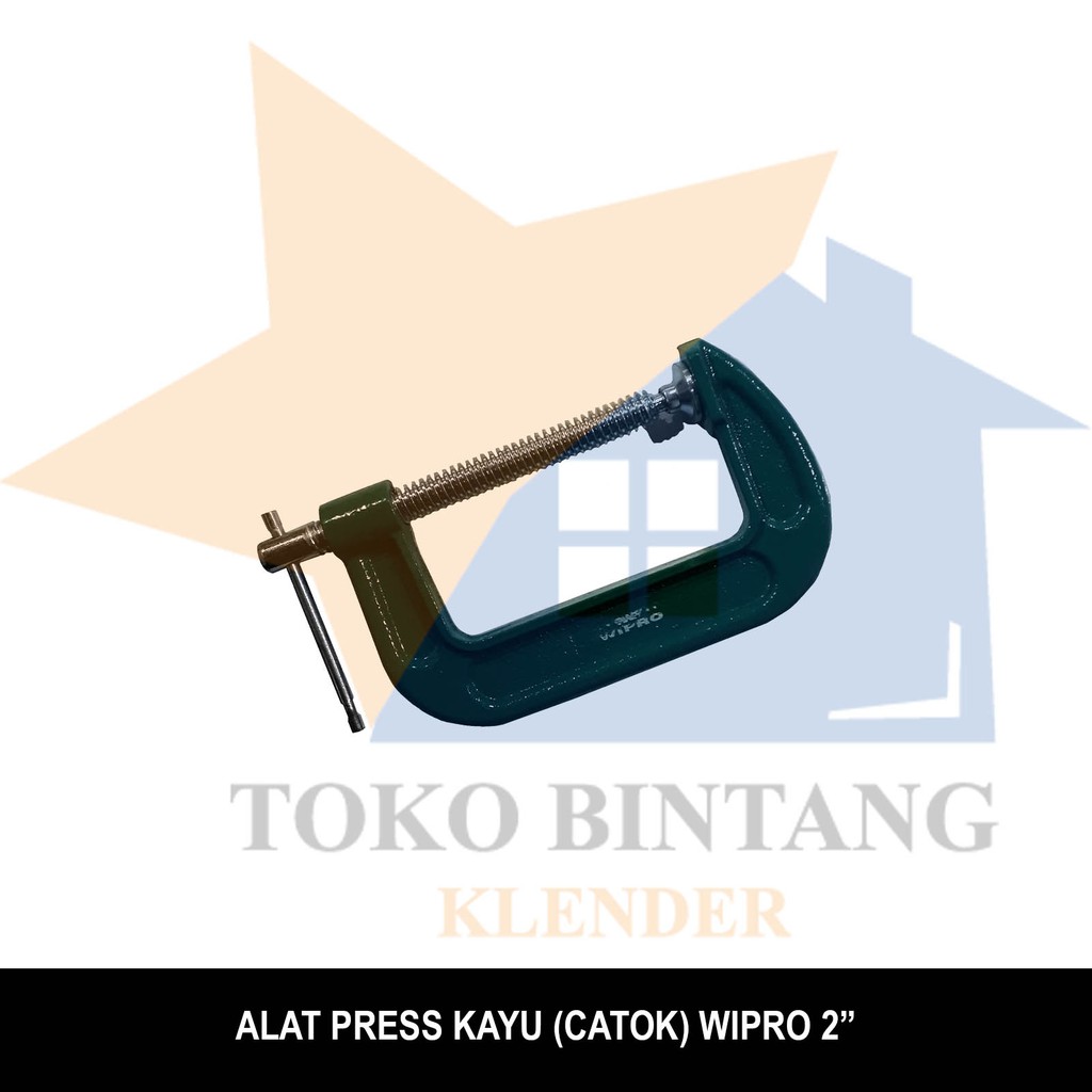 Alat Press Kayu (Catok) WIPRO 2"