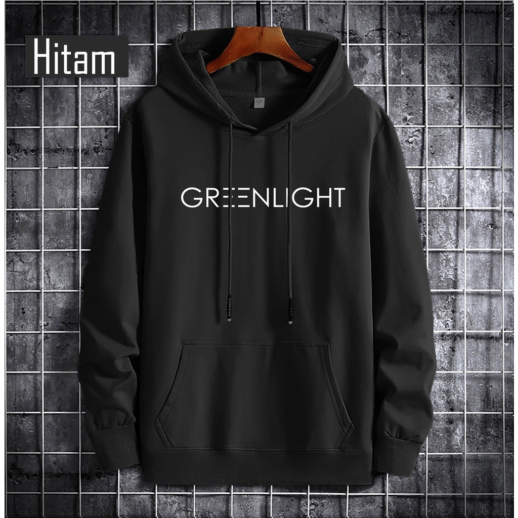 Greenlight Bayar Ditempat  Sweater Hoddie Unisex Pria Dan Wanita  Sweater Greenlight Distro