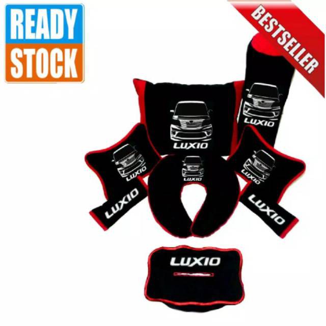 Headrest mobil Bantal mobil LUXIO aksesoris interior mobil siluet
