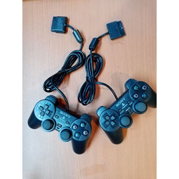 paket 2 pcs stick ps2 +kabel av rca +kabel listrik + MC