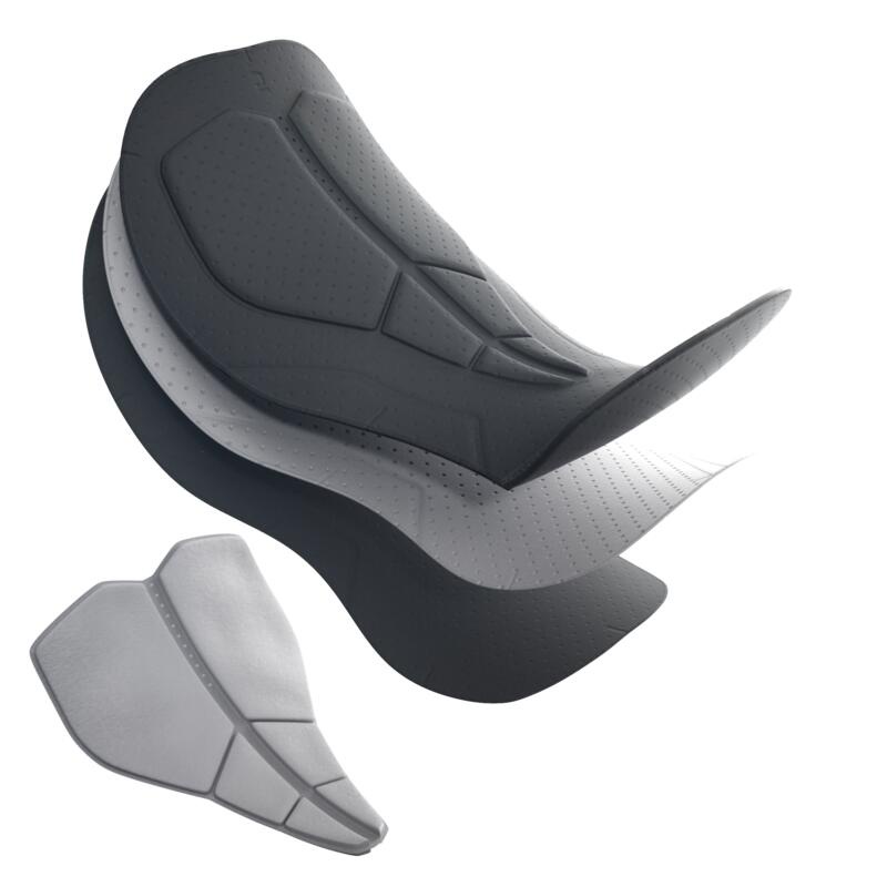 Decathlon TRIBAN Men's Bibless Cycling Shorts RC100 - Black - 8644185