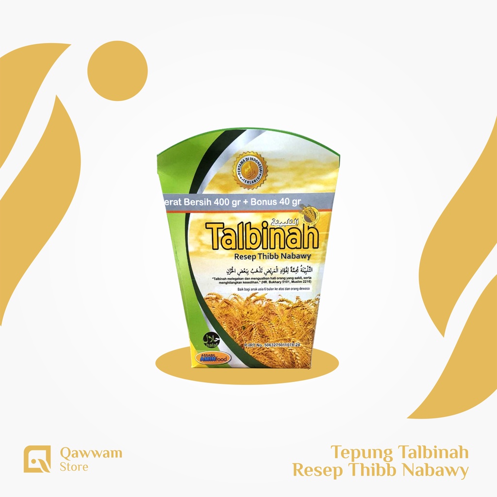 

TALBINAH Tepung Serbuk Gandum Resep Thibb Nabawy 400g